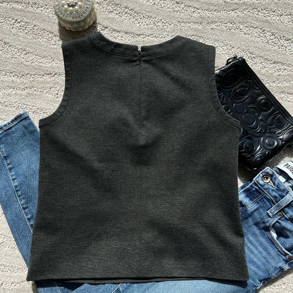 Vince Camuto Sleeveless Lace Top - Picture 7 of 9